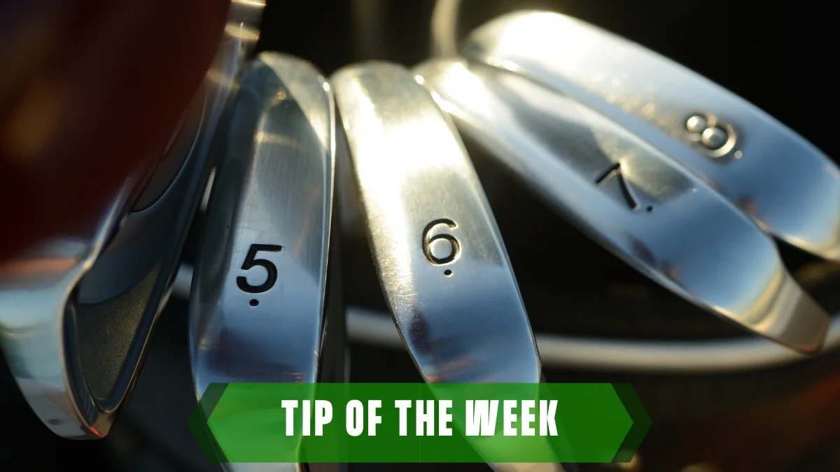 You only need a few clubs