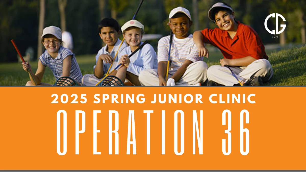 Spring Junior Golf Clinic – SOLD OUT