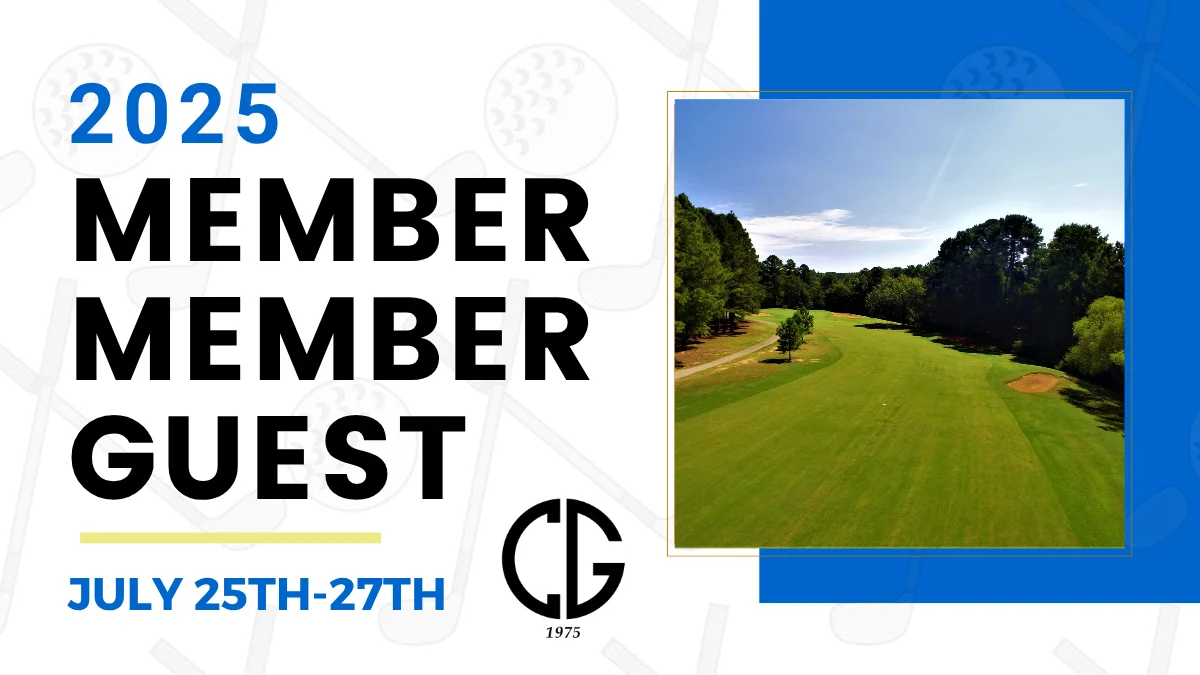 Member-Member/Guest Tournament – July 25-27