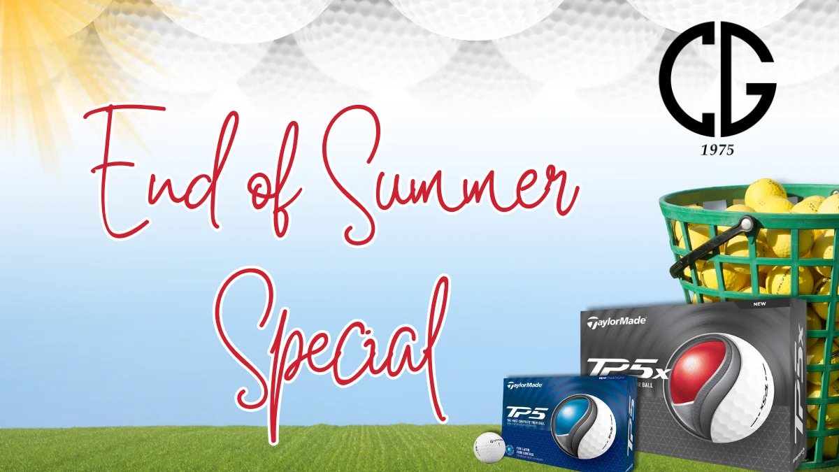 Swing Into Savings – $70 End of Summer Special!